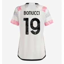 Juventus Leonardo Bonucci #19 Bortatröja Dam 2023-24 Korta ärmar